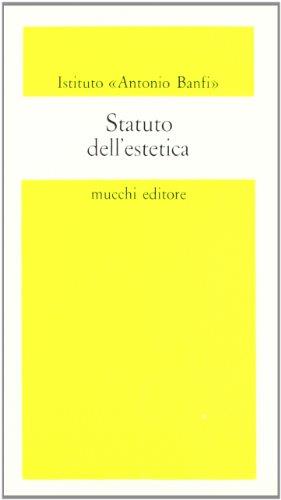 Statuto dell'estetica