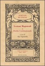 Lezioni magistrali di diritto costituzionale