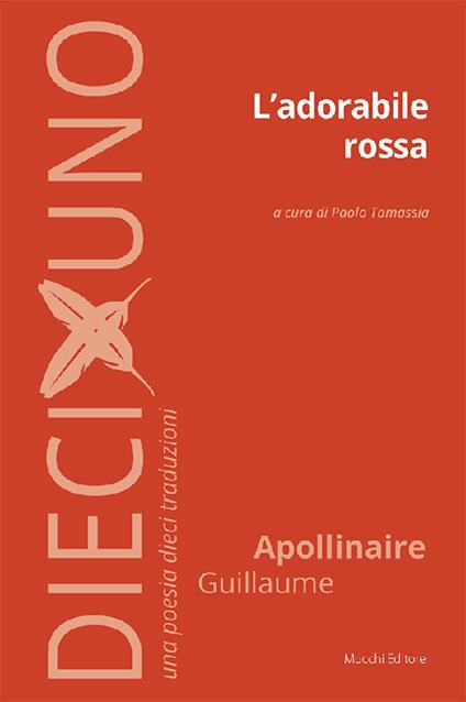 L'adorabile rossa - Guillaume Apollinaire - copertina