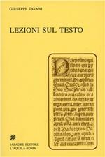 Lezioni sul testo