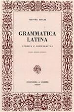 Grammatica latina storia e comparativa
