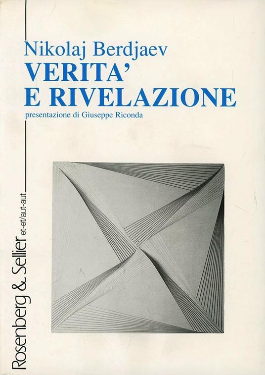 Verità e rivelazione - Nikolaj Berdjaev - copertina