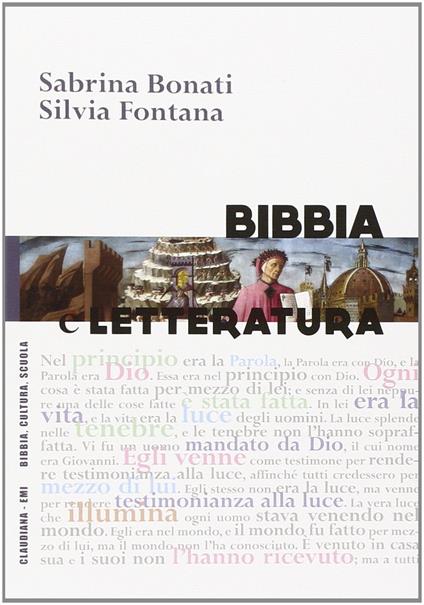 Bibbia e letteratura - Sabrina Bonati,Silvia Fontana - copertina