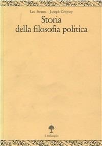 Storia della filosofia politica. Vol. 1: Da Tucidide a Marsilio da Padova. - Joseph Cropsey,Leo Strauss - copertina