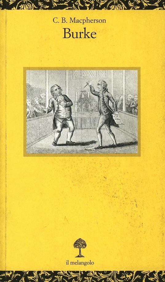 Burke - Crawford B. McPherson - copertina