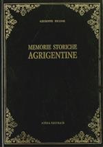 Memorie storiche agrigentine (rist. anast. Girgenti, 1866)