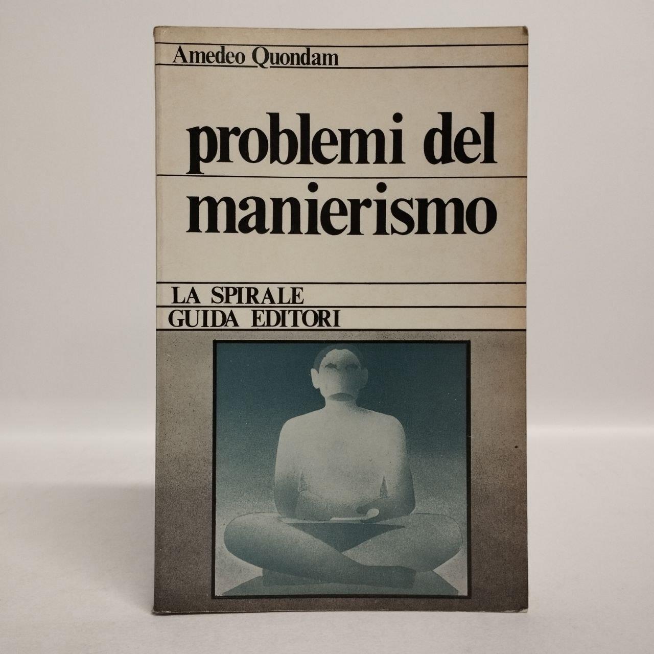 Problemi del manierismo