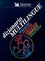 Dizionario multilingue - copertina