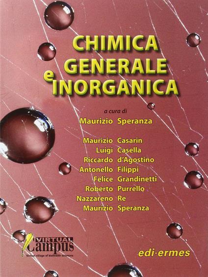 Chimica generale e inorganica - copertina