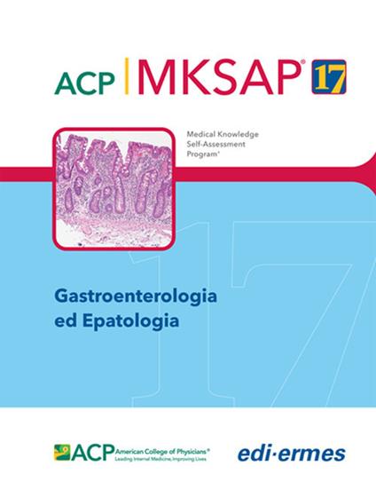 Gastroenterologia ed epatologia. MKSAP. Con espansione online - American College of Physicians - copertina