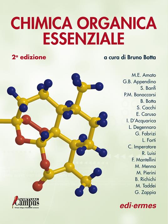 Chimica organica essenziale. Con espansione online - copertina
