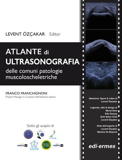 Atlante di ultrasonografia delle più comuni patologie muscoloscheletriche - copertina