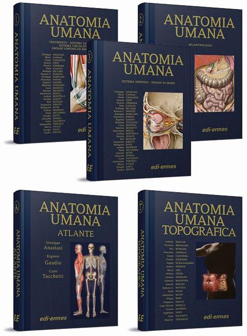Anatomia umana. Il Trattato e l'Atlante - copertina