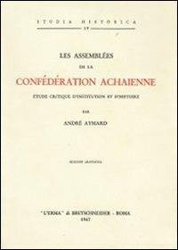 Les assemblées de la confédération achaïenne (1938) - A. Aymard - copertina