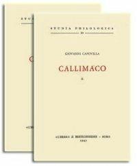 Libro Callimaco Giovanni Capovilla