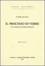 Il processo di Verre, un capitolo di storia romana (1895)