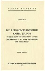 Die Religionsphilosophie Kaiser Julians (1907)