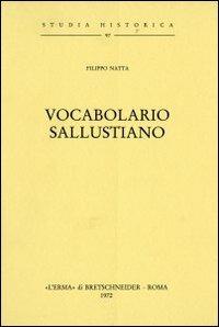 Vocabolario sallustiano (rist. anast. 1894) - F. Natta - copertina