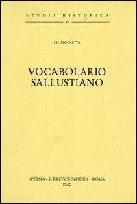 Vocabolario sallustiano (rist. anast. 1894) - F. Natta - copertina