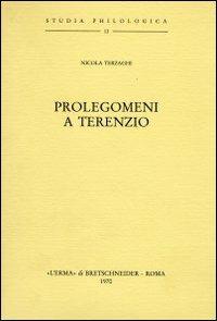 Prolegomeni a Terenzio (1931) - Nicola Terzaghi - copertina