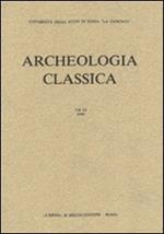 Archeologia classica (1978). Vol. 30