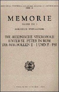 Die heidnische Nekropole unter Sankt Peter. Vol. 2 - Harald Mielsch,Henner von Hesberg - copertina