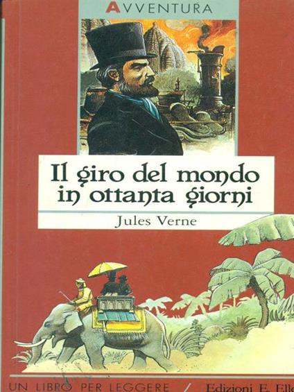 Il giro del mondo in 80 giorni - Jules Verne - copertina