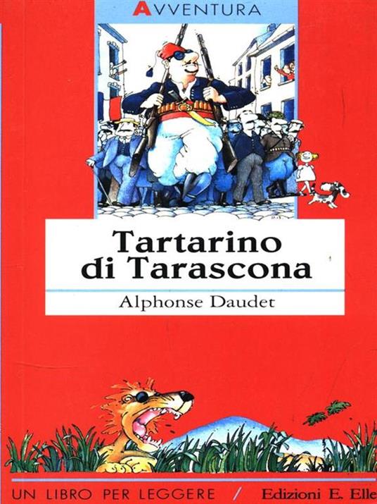 Tartarino di Tarascona - Alphonse Daudet - copertina