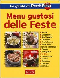 Menu gustosi delle feste - copertina