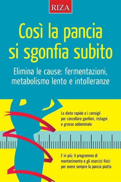 Così la pancia si sgonfia subito - Vittorio Caprioglio - ebook