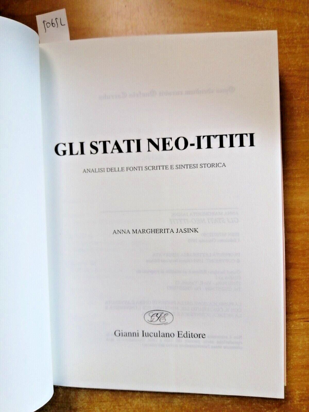 Gli stati neo-ittiti