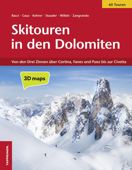 Skitouren in den Dolomiten - copertina