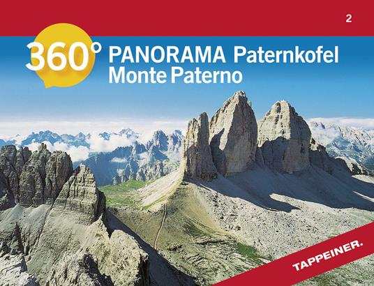 Monte Paterno. Carta panoramica 360° - copertina