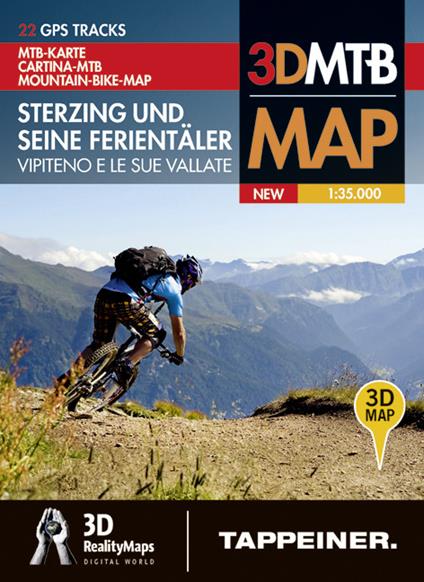 Vipiteno e le sue vallate 3DMTB - copertina