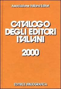 Catalogo degli editori italiani 2000 - copertina