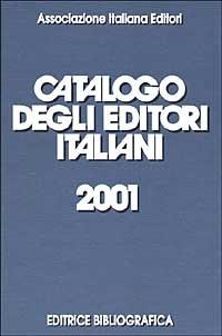 Catalogo degli editori italiani 2001 - copertina