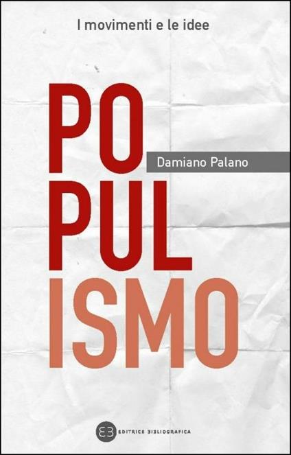 Populismo - Damiano Palano - copertina