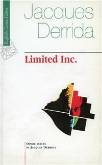 Limited inc. - Jacques Derrida - copertina