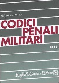 Codici penali militari - P. Paolo Rivello - copertina