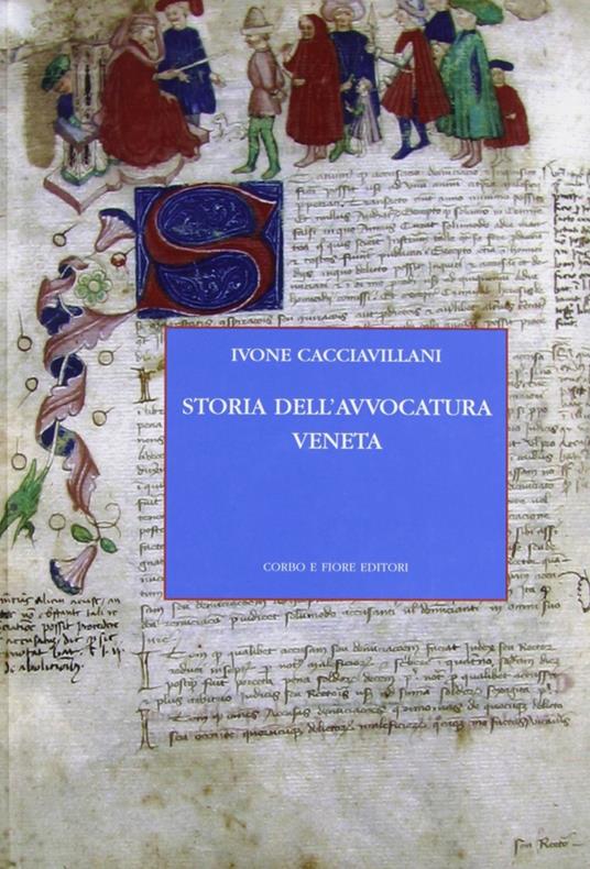 Storia dell'avvocatura veneta - Ivone Cacciavillani - copertina