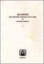 Gli scritti politici di Antonio Labriola editi da Stefano Miccolis