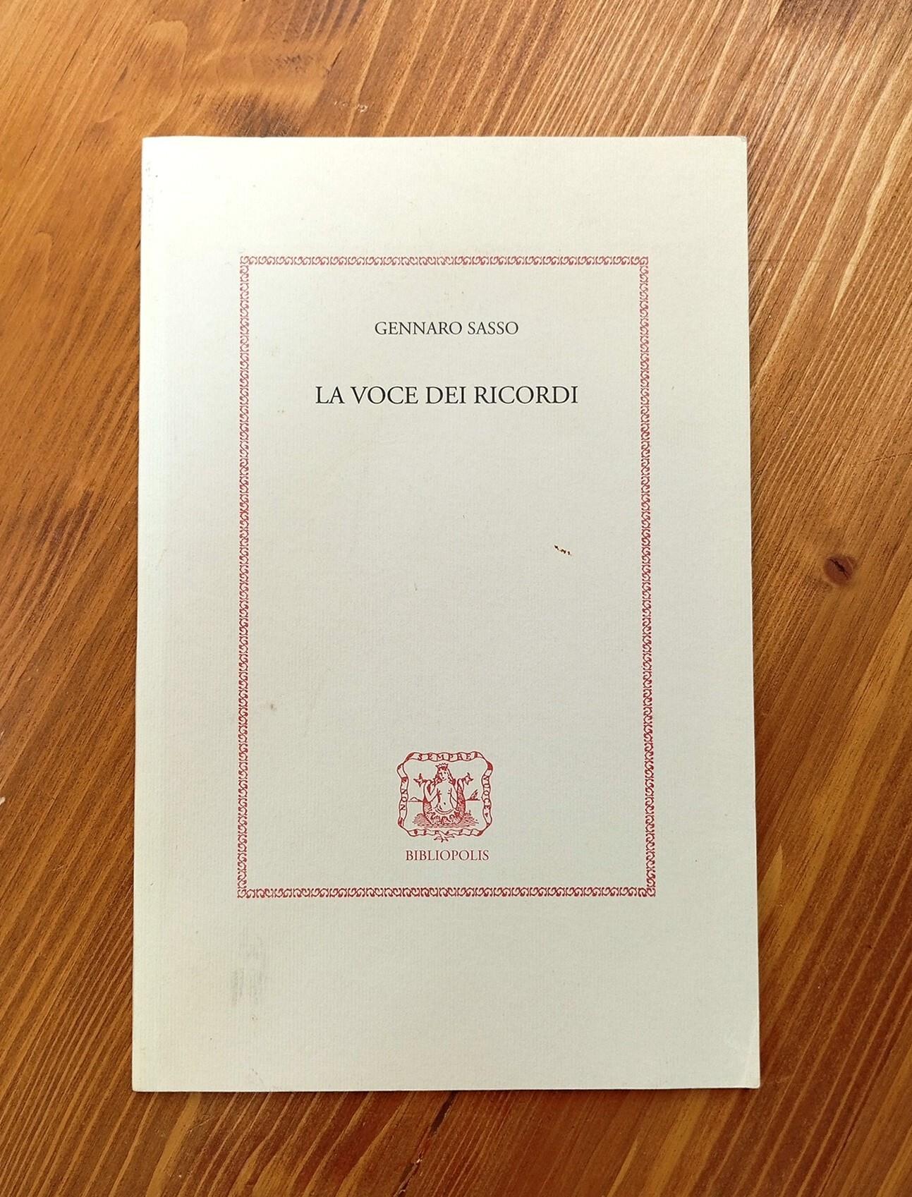 La voce dei ricordi