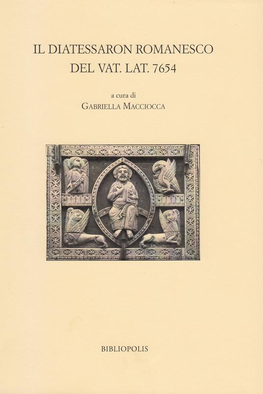 Il Diatessaron romanesco del Vat. Lat. 7654 - copertina