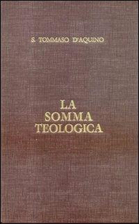 La somma teologica. Indice generale. Testo latino e italiano - d'Aquino (san) Tommaso - copertina
