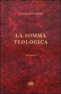 La somma teologica. Vol. 6: Supplemento. Questioni 1-99 e indice analitico. - Tommaso d'Aquino (san) - copertina