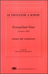 Evangelium vitae - Maurizio C. Kapsa - copertina