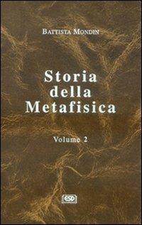 Storia della metafisica. Vol. 2: Dalla Patristica alla Scolastica. - Battista Mondin - copertina