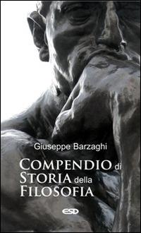 Compendio di storia della filosofia - Giuseppe Barzaghi - copertina