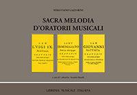Libro Sacra melodia d'oratorii musicali (rist. anast. Roma, 1678) Sebastiano Lazzarini