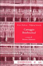 Carteggio Briefwechsel